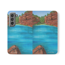 Load image into Gallery viewer, Kimberley Calling - PHONE CASE WALLET - by Kerry Sandhu Art