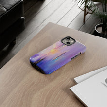 Load image into Gallery viewer, Setting Sun - TOUGH PHONE CASES for Samsung & iPhones - by Kerry Sandhu Art