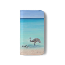 Load image into Gallery viewer, Surfin' Bird - PHONE CASE WALLET for Samsung & iPhones - by Kerry Sandhu Art