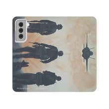 Load image into Gallery viewer, The Dust of Uruzgan (with Jet) - PHONE CASE WALLET - by Kerry Sandhu Art