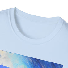 Load image into Gallery viewer, T-Shirt made from very soft materials, no side seams. Feels like bliss to wear! Many designs by Kerry Sandhu Art