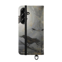 Load image into Gallery viewer, Come Join the Murder - PHONE CASE WALLET - by Kerry Sandhu Art