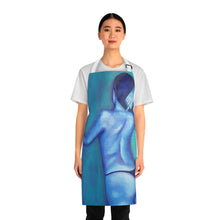 Load image into Gallery viewer, Apron - lightweight, silky finish 100% polyester, two front pockets. Many original artwork designs by Kerry Sandhu Art