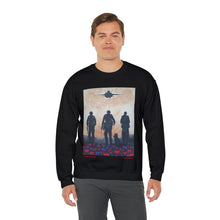 Load image into Gallery viewer, Sweatshirt 50/50 Cotton/Polyester, Medium-heavy fabric, Loose fit, true to size, Original art designs by Kerry Sandhu Art