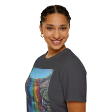 Load image into Gallery viewer, T-Shirt made from very soft materials, no side seams. Feels like bliss to wear! Many designs by Kerry Sandhu Art