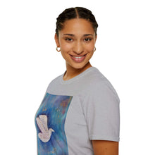 Load image into Gallery viewer, T-Shirt made from very soft materials, no side seams. Feels like bliss to wear! Many designs by Kerry Sandhu Art