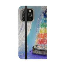 Load image into Gallery viewer, Angels Brought Me Here - PHONE CASE WALLET - by Kerry Sandhu Art