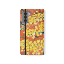 Load image into Gallery viewer, Rustic Wattle - PHONE CASE WALLET for Samsung & iPhones - by Kerry Sandhu Art