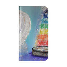 Load image into Gallery viewer, Angels Brought Me Here - PHONE CASE WALLET - by Kerry Sandhu Art