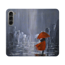 Load image into Gallery viewer, The Lady in Red - PHONE CASE WALLET - by Kerry Sandhu Art