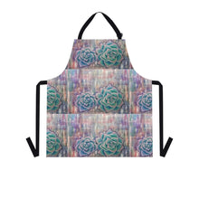 Load image into Gallery viewer, Apron - lightweight, silky finish 100% polyester, two front pockets. Many original artwork designs by Kerry Sandhu Art