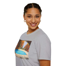 Load image into Gallery viewer, T-Shirt made from very soft materials, no side seams. Feels like bliss to wear! Many designs by Kerry Sandhu Art
