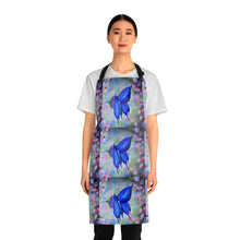 Load image into Gallery viewer, Apron - lightweight, silky finish 100% polyester, two front pockets. Many original artwork designs by Kerry Sandhu Art
