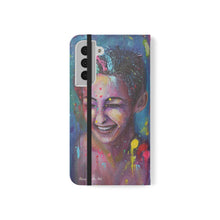 Load image into Gallery viewer, Raining Glitter - PHONE CASE WALLET for Samsung & iPhones - by Kerry Sandhu Art