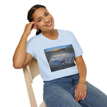 Load image into Gallery viewer, T-Shirt made from very soft materials, no side seams. Feels like bliss to wear! Many designs by Kerry Sandhu Art
