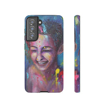 Load image into Gallery viewer, Raining Glitter - TOUGH PHONE CASES for Samsung & iPhones - by Kerry Sandhu Art