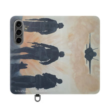 Load image into Gallery viewer, The Dust of Uruzgan (with Jet) - PHONE CASE WALLET - by Kerry Sandhu Art