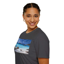 Load image into Gallery viewer, T-Shirt made from very soft materials, no side seams. Feels like bliss to wear! Many designs by Kerry Sandhu Art