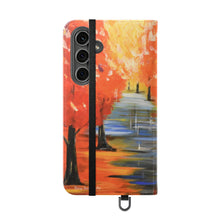 Load image into Gallery viewer, Autumn Leaves - PHONE CASE WALLET for Samsung & iPhones - by Kerry Sandhu Art