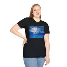 Load image into Gallery viewer, T-Shirt made from very soft materials, no side seams. Feels like bliss to wear! Many designs by Kerry Sandhu Art