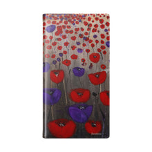 Load image into Gallery viewer, Benedictus (Poppies Only) - PHONE CASE WALLET - by Kerry Sandhu Art