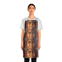 Load image into Gallery viewer, Apron - lightweight, silky finish 100% polyester, two front pockets. Many original artwork designs by Kerry Sandhu Art