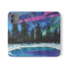 Load image into Gallery viewer, Aurora - PHONE CASE WALLET for Samsung & iPhones - by Kerry Sandhu Art