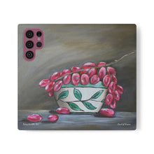Load image into Gallery viewer, Bowl of Grapes - PHONE CASE WALLET for Samsung & iPhones - by Kerry Sandhu Art