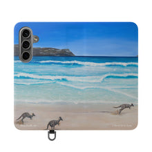 Load image into Gallery viewer, I Should Be So Lucky - PHONE CASE WALLET - by Kerry Sandhu Art