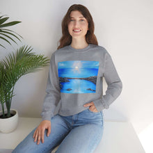 Load image into Gallery viewer, Sweatshirt 50/50 Cotton/Polyester, Medium-heavy fabric, Loose fit, true to size, Original art designs by Kerry Sandhu Art