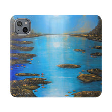 Load image into Gallery viewer, Moon River - PHONE CASE WALLET for Samsung & iPhones - by Kerry Sandhu Art