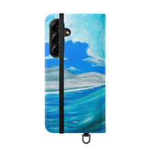 Load image into Gallery viewer, Ride the Wave - PHONE CASE WALLET - by Kerry Sandhu Art