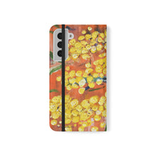 Load image into Gallery viewer, Rustic Wattle - PHONE CASE WALLET for Samsung & iPhones - by Kerry Sandhu Art
