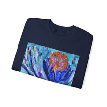 Load image into Gallery viewer, Sweatshirt 50/50 Cotton/Polyester, Medium-heavy fabric, Loose fit, true to size, Original art designs by Kerry Sandhu Art