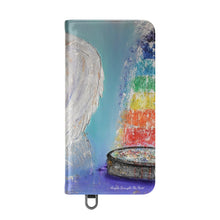 Load image into Gallery viewer, Angels Brought Me Here - PHONE CASE WALLET - by Kerry Sandhu Art