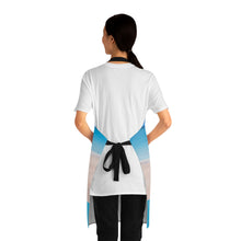 Load image into Gallery viewer, Apron - lightweight, silky finish 100% polyester, two front pockets. Many original artwork designs by Kerry Sandhu Art