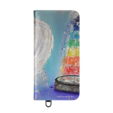 Load image into Gallery viewer, Angels Brought Me Here - PHONE CASE WALLET - by Kerry Sandhu Art