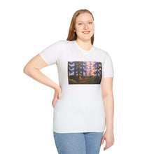 Load image into Gallery viewer, T-Shirt made from very soft materials, no side seams. Feels like bliss to wear! Many designs by Kerry Sandhu Art