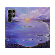 Load image into Gallery viewer, Setting Sun - PHONE CASE WALLET for Samsung & iPhones - by Kerry Sandhu Art