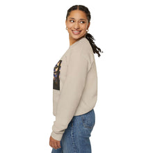 Load image into Gallery viewer, Sweatshirt 50/50 Cotton/Polyester, Medium-heavy fabric, Loose fit, true to size, Original art designs by Kerry Sandhu Art