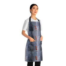 Load image into Gallery viewer, Apron - lightweight, silky finish 100% polyester, two front pockets. Many original artwork designs by Kerry Sandhu Art