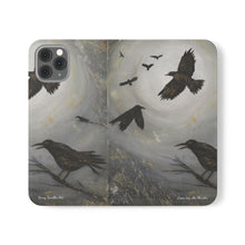 Load image into Gallery viewer, Come Join the Murder - PHONE CASE WALLET - by Kerry Sandhu Art