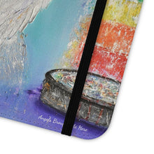 Load image into Gallery viewer, Angels Brought Me Here - PHONE CASE WALLET - by Kerry Sandhu Art