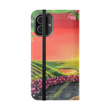 Load image into Gallery viewer, Wine Time in the Ferguson - PHONE CASE WALLET - by Kerry Sandhu Art
