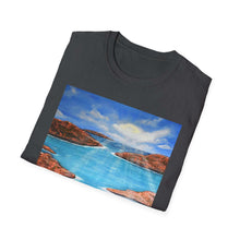 Load image into Gallery viewer, T-Shirt made from very soft materials, no side seams. Feels like bliss to wear! Many designs by Kerry Sandhu Art