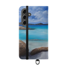 Load image into Gallery viewer, Ocean - PHONE CASE WALLET for Samsung & iPhones - by Kerry Sandhu Art