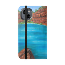 Load image into Gallery viewer, Kimberley Calling - PHONE CASE WALLET - by Kerry Sandhu Art