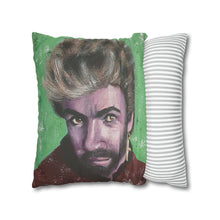 Load image into Gallery viewer, Indoor cushion covers, 100% Polyester cover, double sided print, concealed zip. Original artwork designs by Kerry Sandhu Art
