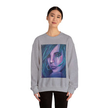 Load image into Gallery viewer, Sweatshirt 50/50 Cotton/Polyester, Medium-heavy fabric, Loose fit, true to size, Original art designs by Kerry Sandhu Art