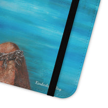 Load image into Gallery viewer, Kimberley Calling - PHONE CASE WALLET - by Kerry Sandhu Art